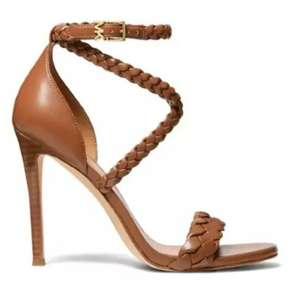 MICHAEL MICHAEL KORS Women's Astrid Braided-Strap Dress Sandals - Picture 2 of 3